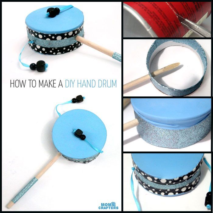 Instrumentos de percusión DIY