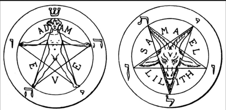 Qué significa la estrella de 5 puntas al revés