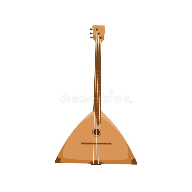 Cómo se llama el instrumento que tiene 3 cuerdas 2 Balalaika rusa tradicional