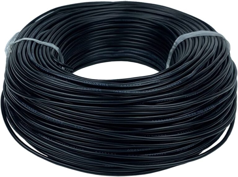 Qué significa el cable negro con raya blanca y para qué se usa
