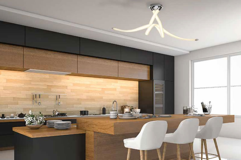 Cómo elegir lámparas colgantes ideales para una cocina pequeña 1 como elegir lamparas colgantes ideales para una cocina pequena