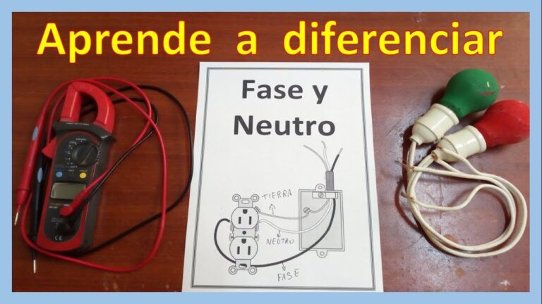 Cómo identificar fase y neutro sin utilizar un multímetro 7 Cómo identificar fase y neutro sin utilizar un multímetro