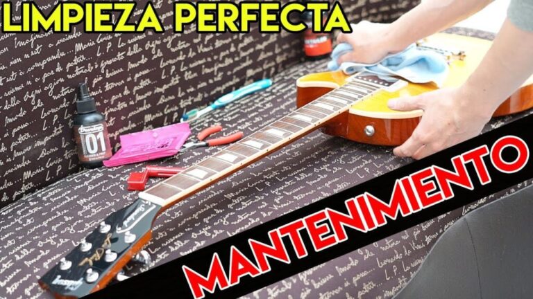Cómo limpiar correctamente tu guitarra eléctrica para mantenerla en buen estado 5 Cómo limpiar correctamente tu guitarra eléctrica para mantenerla en buen estado