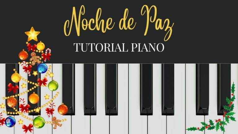 Cómo puedo tocar "Noche de Paz" en piano Notas y acordes aquí 15 Cómo puedo tocar «Noche de Paz» en piano Notas y acordes aquí