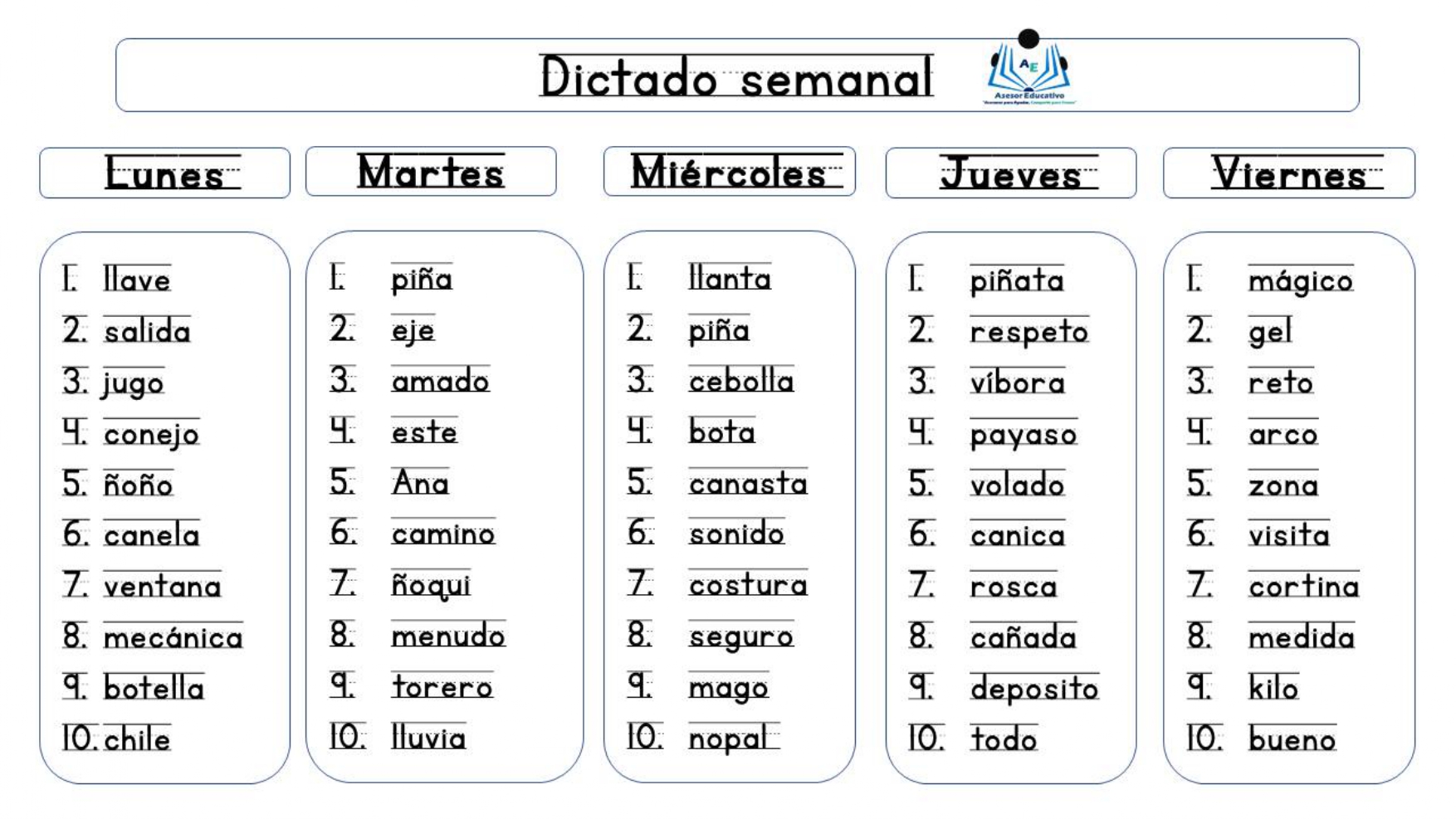 dictado