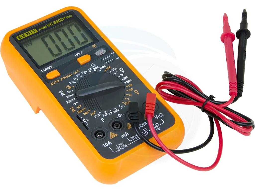 Cómo se utilizan los multímetros para probar cables eléctricos 1 multimetro