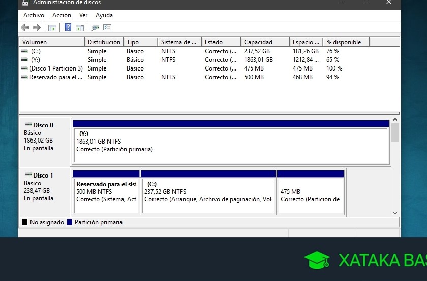 Cómo hacer las particiones del disco duro en Windows y Mac fácilmente 1 particion 2