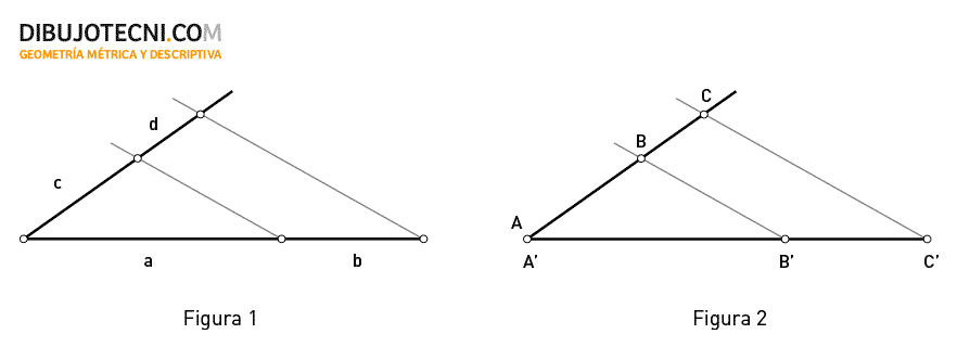 proporcionalidad segmentos