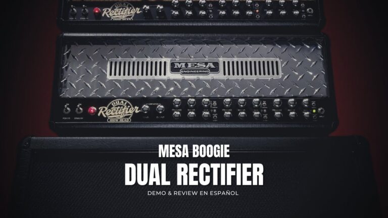Qué características y especificaciones tiene el cabezal Mesa Boogie Dual Rectifier 5 Qué características y especificaciones tiene el cabezal Mesa Boogie Dual Rectifier