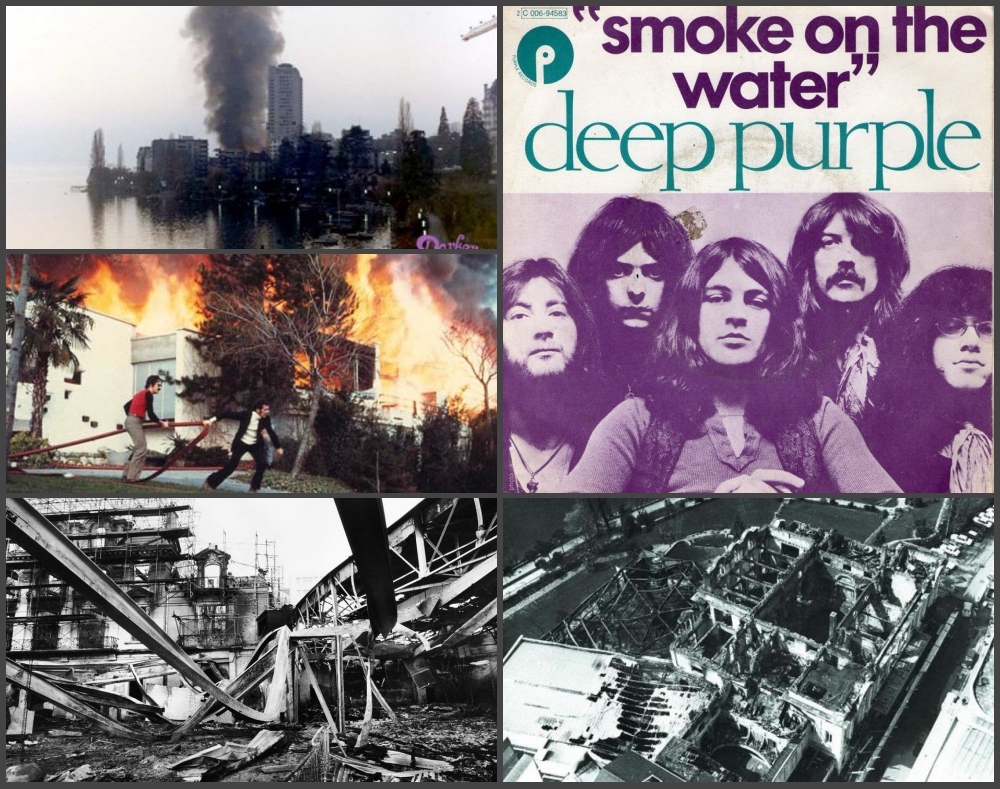 que significado tiene la cancion humo en el agua de deep purple