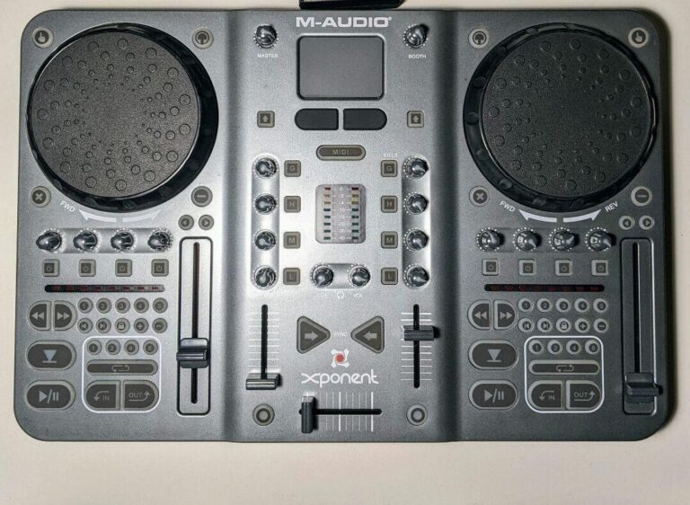 Qué características y beneficios ofrece el controlador DJ M-Audio Xponent 6 Qué características y beneficios ofrece el controlador DJ M-Audio Xponent